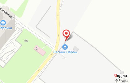 Магазин автотоваров в Дзержинском районе на карте