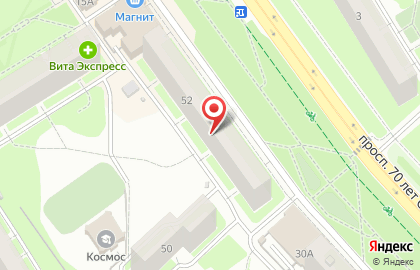 Ателье-мастерская Пчелка на улице Героев космоса на карте