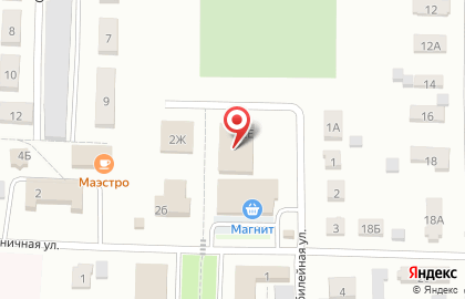 Магазин косметики и бытовой химии Магнит Косметик на Больничной улице на карте