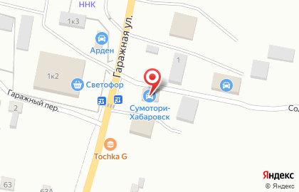 Кафе Шашлычный дворик в Солнечном переулке на карте