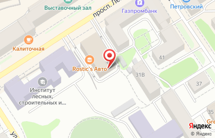 Батутный центр тутБатут на проспекте Ленина на карте