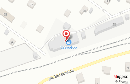 Гипермаркет Светофор на карте