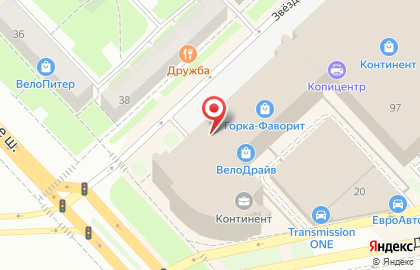 Магазин товаров для активного отдыха и туризма Солдат Удачи в Московском районе на карте