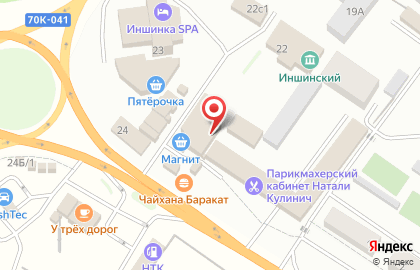 Ателье в Туле на карте