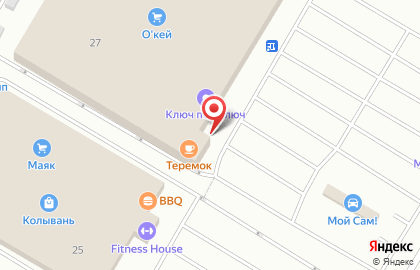 Ресторан домашней кухни Теремок в Красносельском районе на карте