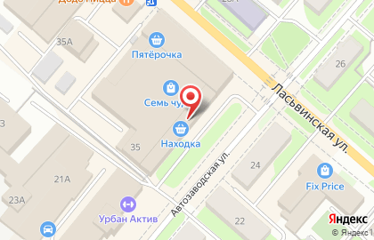 Торговая компания Элит-текстиль на Автозаводской улице на карте