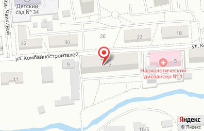 Сервисный центр по ремонту бытовой техники Гарант на улице Комбайностроителей на карте