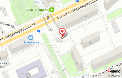 Магазин овощей и фруктов в Заводском районе на карте