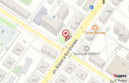 Мобильный шиномонтаж на улице Бориса Богаткова на карте