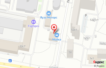 Автомойка в Москве на карте