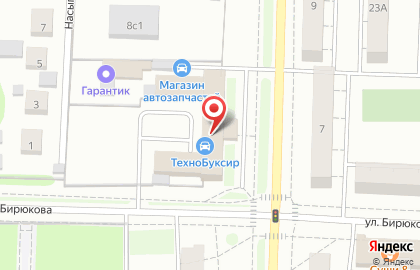 Шиномонтажная мастерская на улице Иванова на карте