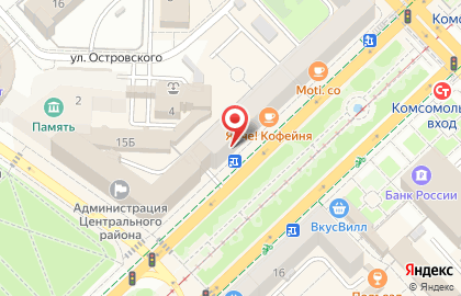 Почта Банк в Волгограде на карте