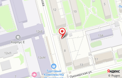 Страховой центр Ликам на улице Академика Кирпичникова на карте