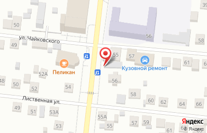 Продуктовый магазин Лоза на улице Чайковского на карте
