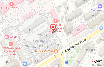 Гаражный кооператив Бештау-2 на карте