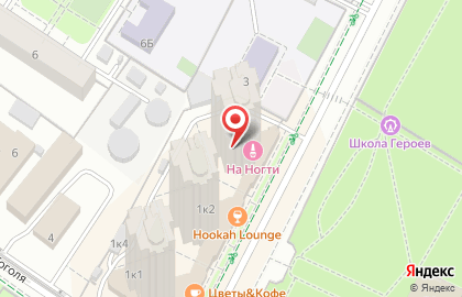 Стоматологическая клиника НоваDент на Ленинском проспекте в Химках на карте