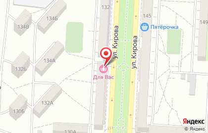 Салон-парикмахерская Для Вас в Кировском районе на карте