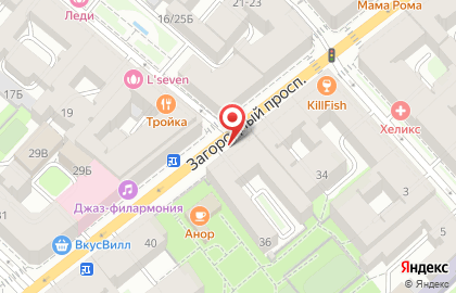 Аптека Озерки в Санкт-Петербурге на карте