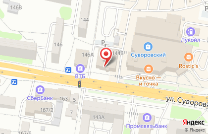 Туристическое агентство Евро-Тур в Ленинском районе на карте