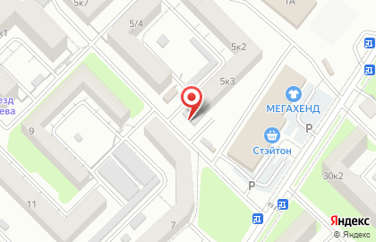 Универсам Шаг на карте