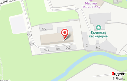 Парк Мастер-Праздник на Кутузовской на карте