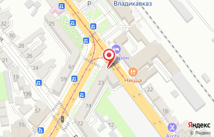 Сервисный центр во Владикавказе на карте