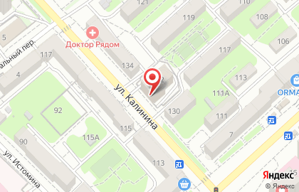 Юридический центр Лидер в Кировском районе на карте