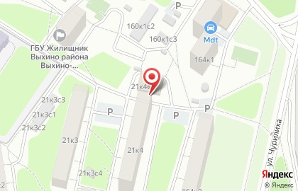 Парикмахерская на Выхино на карте