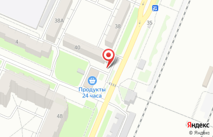 Киоск по продаже фруктов и овощей на Белорусской улице на карте