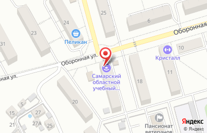 Автошкола Самарский областной учебный комбинат в Жигулёвске на карте