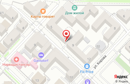Студия балета и растяжки Levita на улице Семакова на карте
