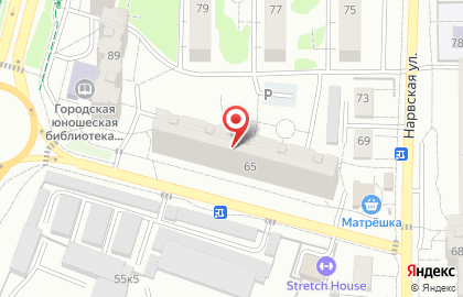 Новости 39 на Нарвской улице на карте