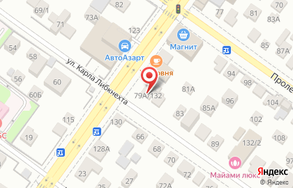 Торговая компания Азби на улице Бориса Богаткова на карте