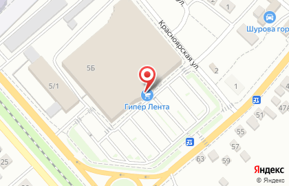 Торговая компания Домовар-Саратов на Красноярской улице на карте