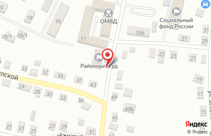 Новоусманский районный суд на карте