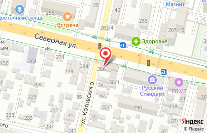 Краснодарская городская коллегия адвокатов на Северной улице на карте