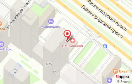 Бьюти Лайн на Ленинградском проспекте на карте
