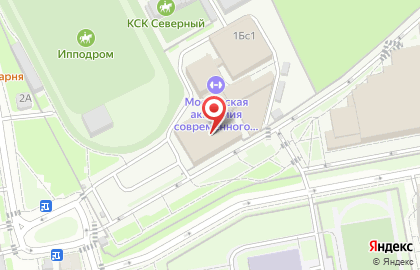 Северный, СДЮШОР на карте