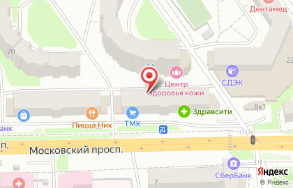 Сервисный центр "Цивилизация" на Московском проспекте на карте