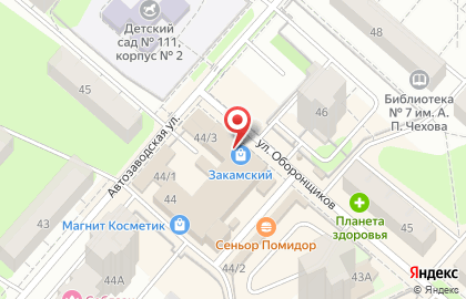 Магазин текстиля Аннет-текстиль на Автозаводской улице на карте