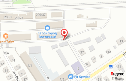 Продуктовый магазин в Омске на карте