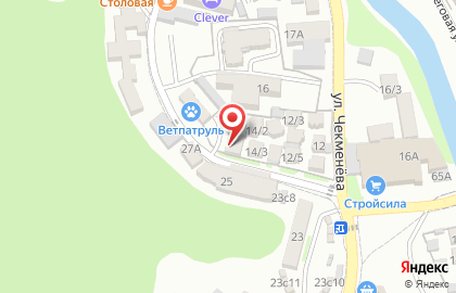 Шиномонтажная мастерская в Хостинском районе на карте