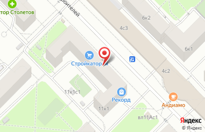 Магазин и киоск ОкМилк в Ломоносовском районе на карте