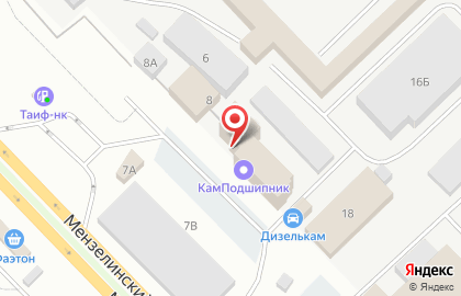 Столовая в Казани на карте