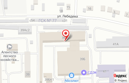 СТО Winner в Октябрьском районе на карте