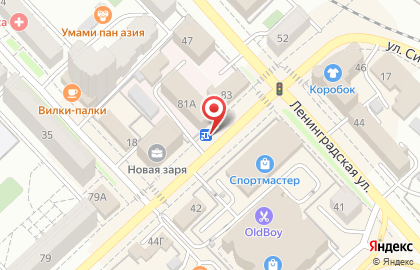 Киоск по продаже хлебобулочных изделий в Железнодорожном районе на карте