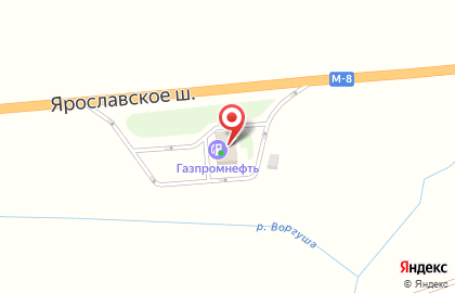Газпромнефть в Ярославле на карте