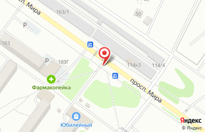 Продовольственный магазин П и Компания в Советском районе на карте