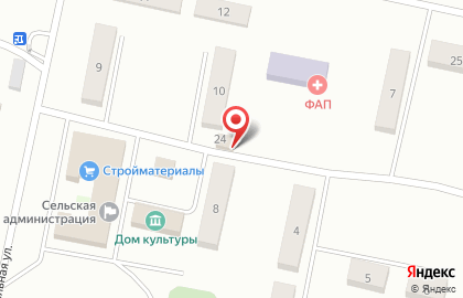 Магазин Причал в 1-ом микрорайоне на карте