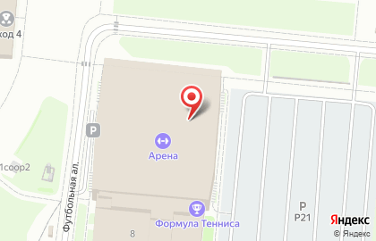 Теннисный клуб Формула успеха на карте